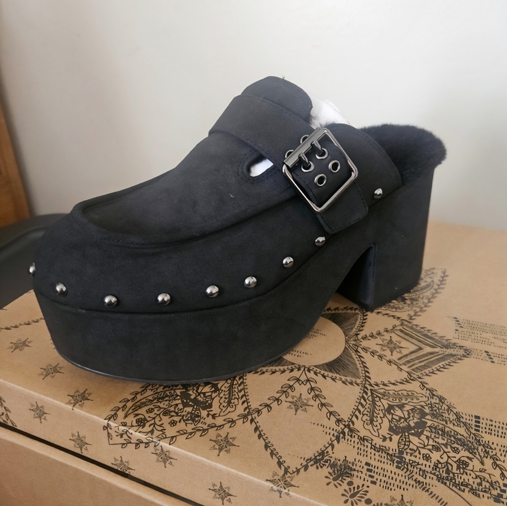 Free People Anya Suede Clogs - Picture 4 of 4